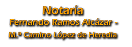 Notaría Ramos - López de Heredia logo