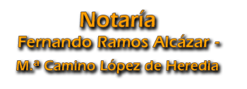 Notaría Ramos - López de Heredia logo